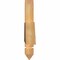 Ekena Millwork Eugene Smooth Timber Gable Bracket, Western Red Cedar, 36"W x 7"H x 1 1/2"D x 3 1/2"F, 5/12 Pitch GBW036X07X0204EUG00SWR - alternate 5
